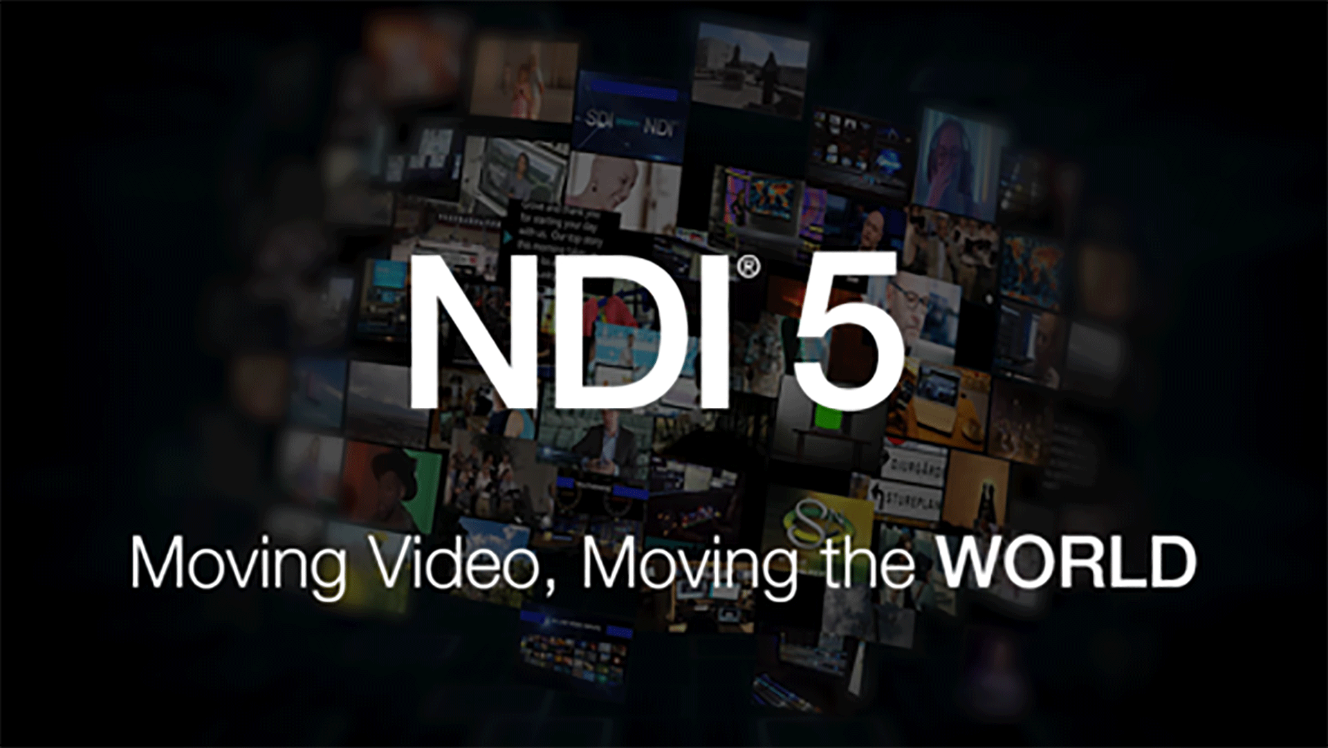 Remote Studio development with NDI